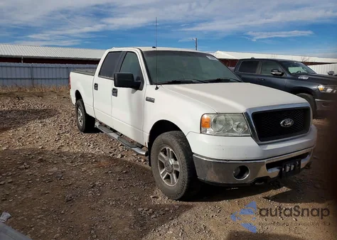 2007 Ford F150 Supercrew z USA, uszkodzony, nr VIN 1FTPW14V37KC63025